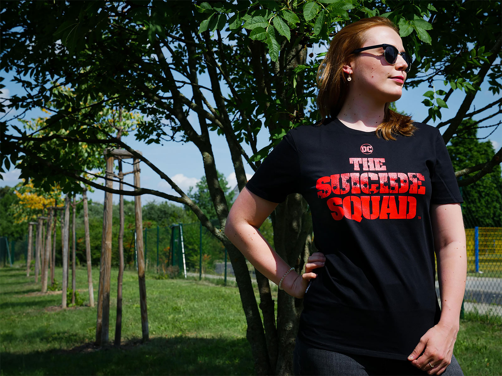Image produit The Suicide Squad - T-shirt Logo Shot noir
