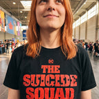 Image produit The Suicide Squad - T-shirt Logo Shot noir