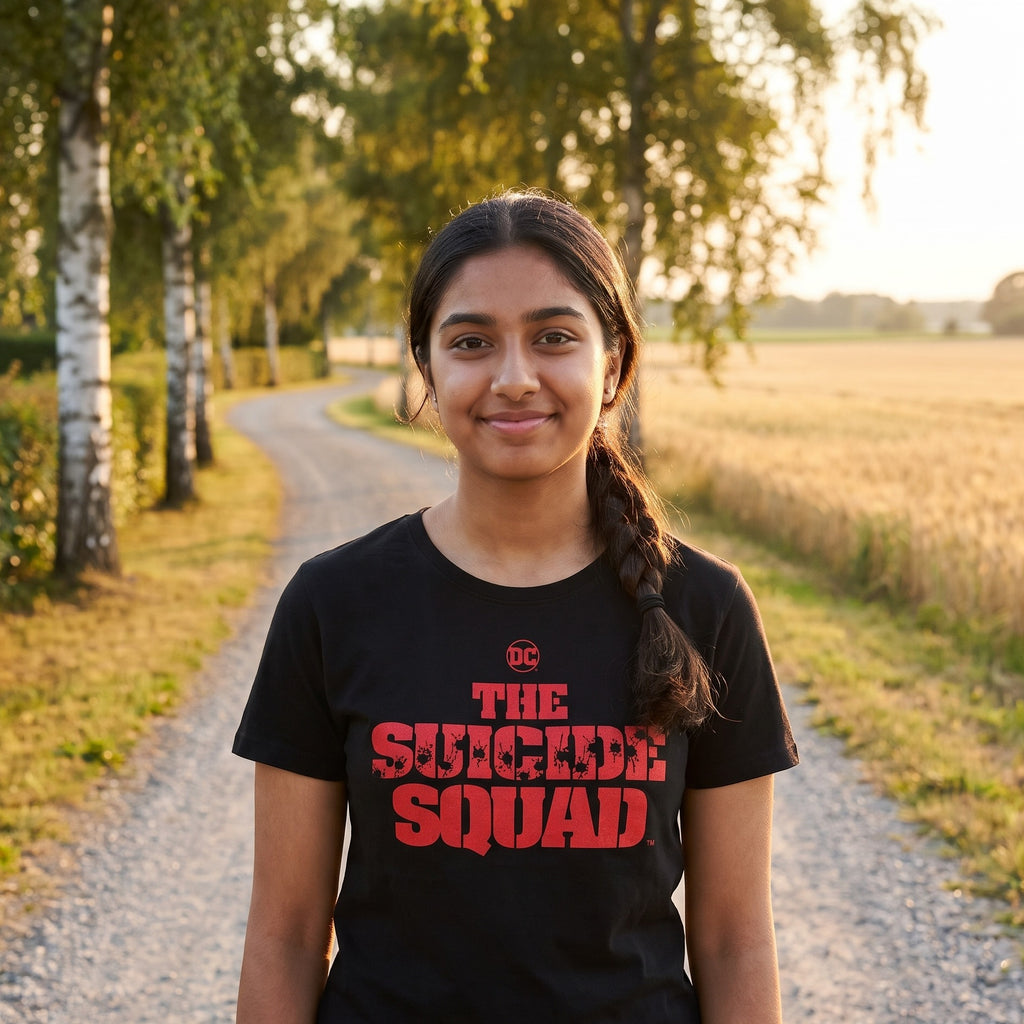 Image produit The Suicide Squad - T-shirt Logo Shot noir