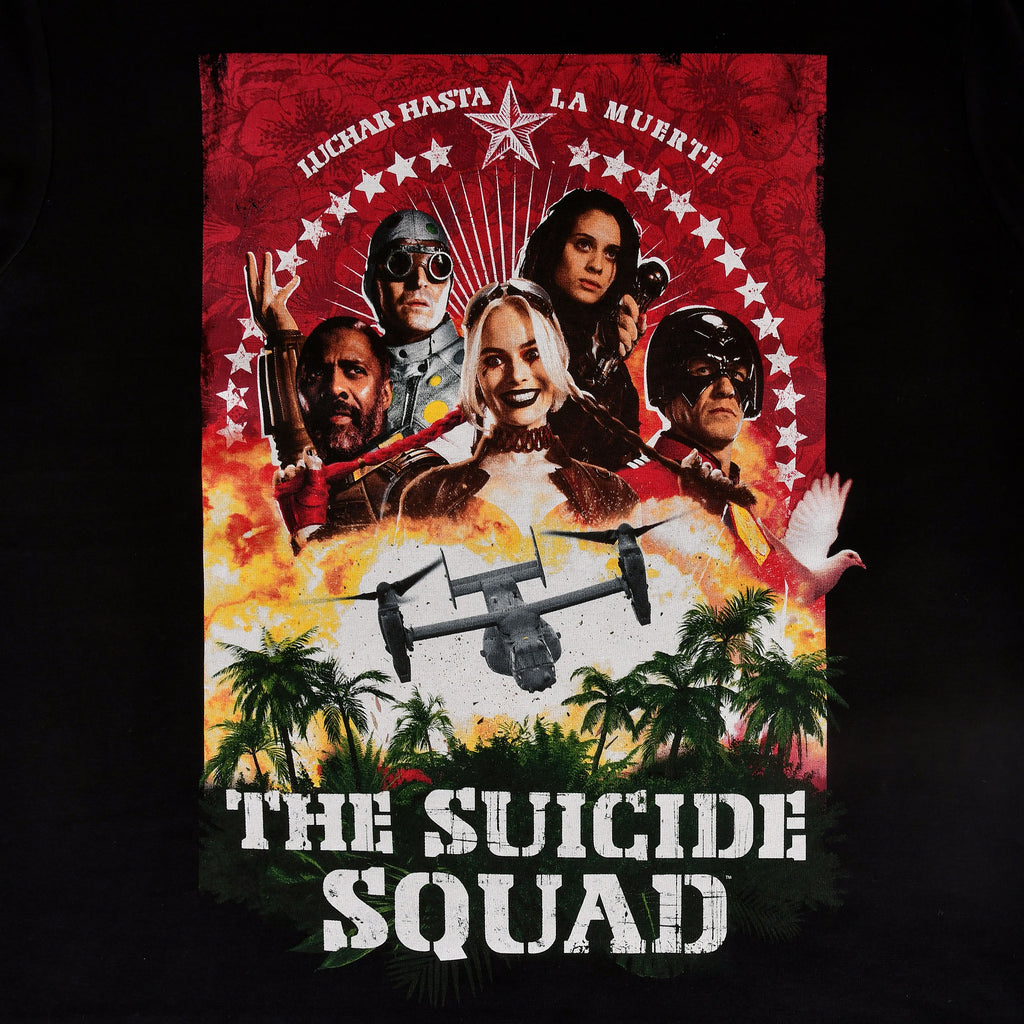 Image produit The Suicide Squad - T-Shirt Poster de Groupe noir