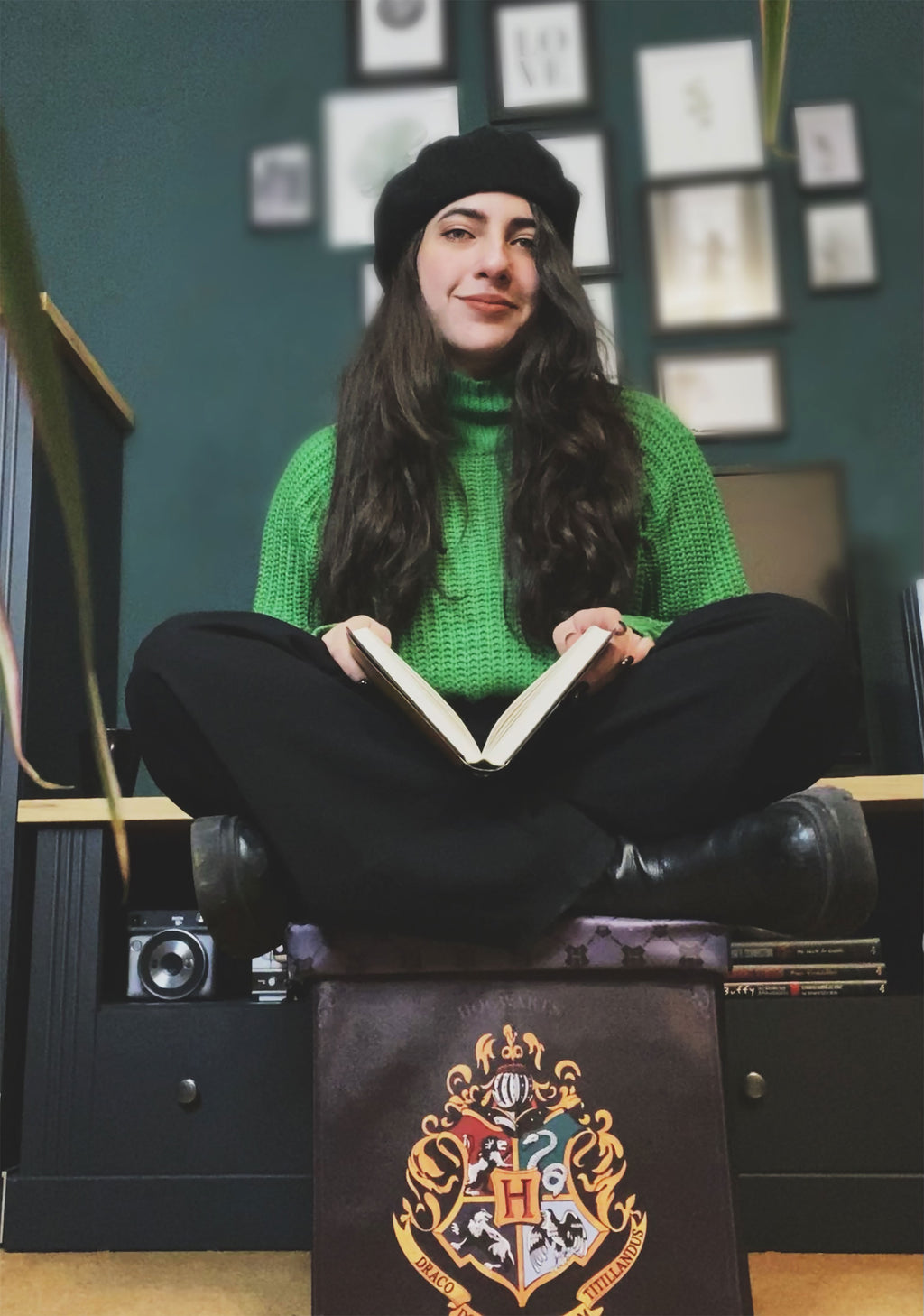 Image produit Harry Potter - Tabouret Hogwarts avec rangement