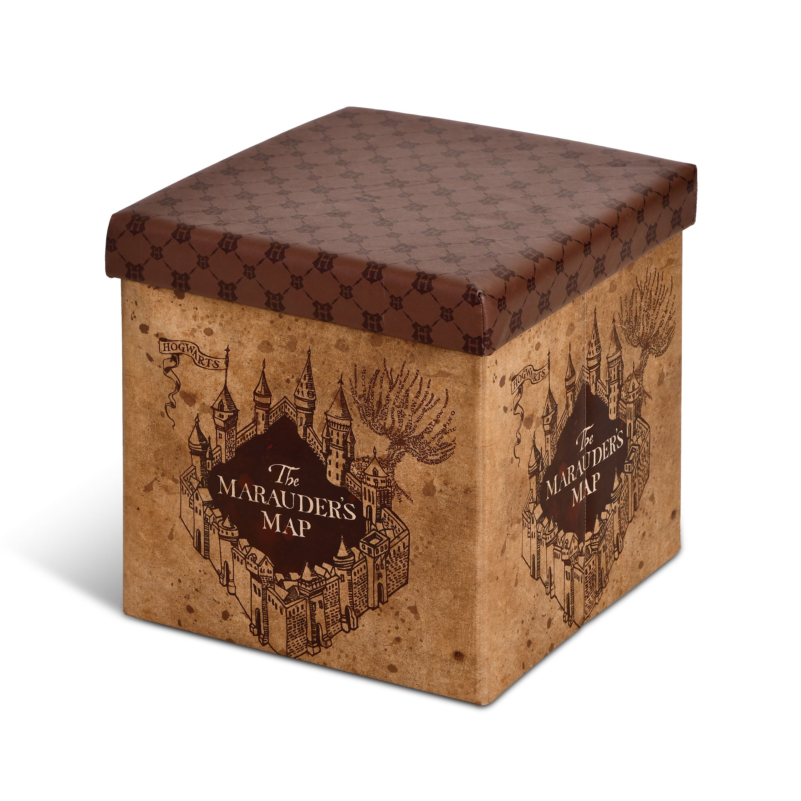 Image produit Harry Potter - Tabouret avec rangement Carte des Maraudeurs