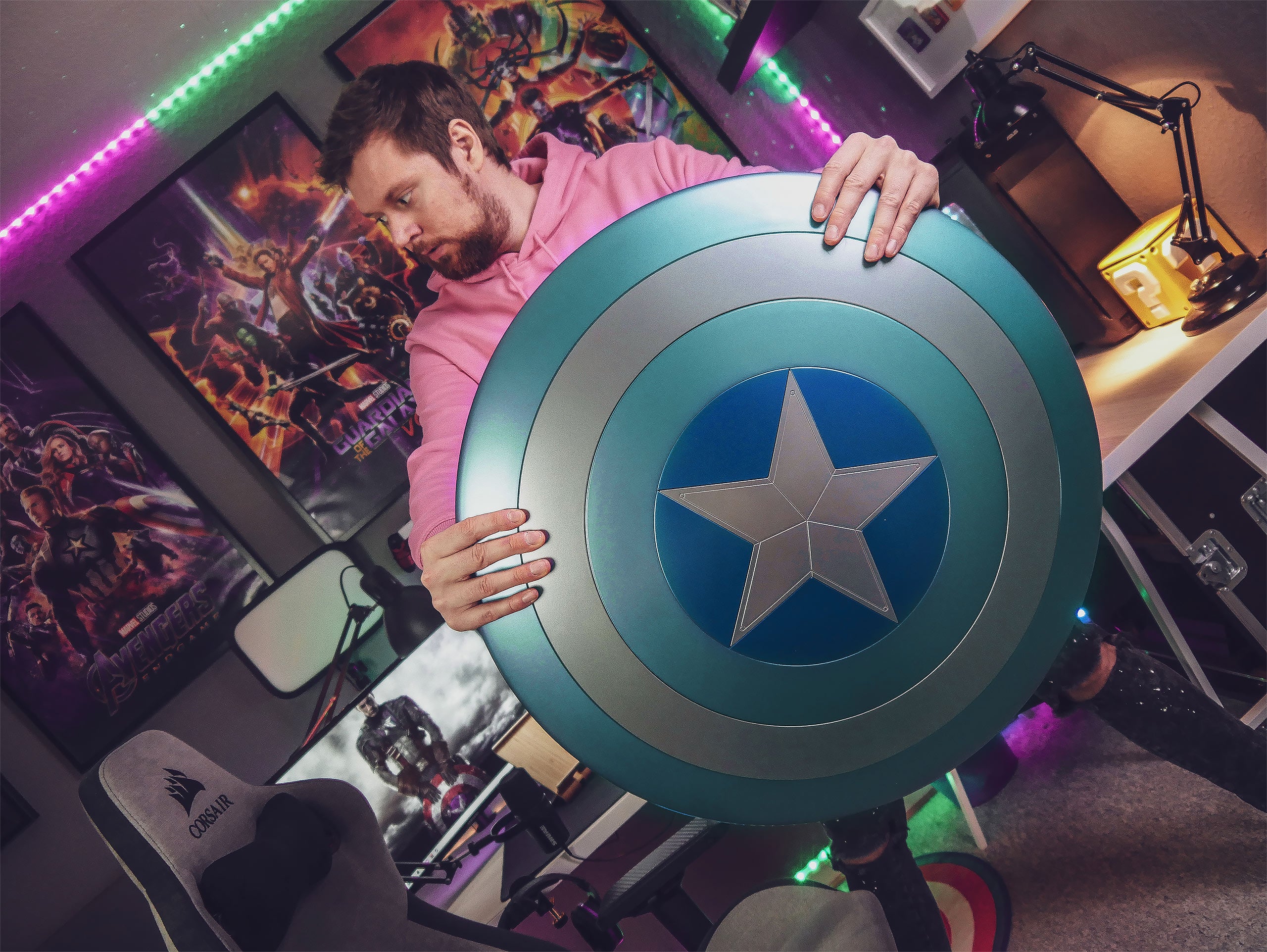 Image produit Captain America - Réplique Premium du Bouclier Stealth