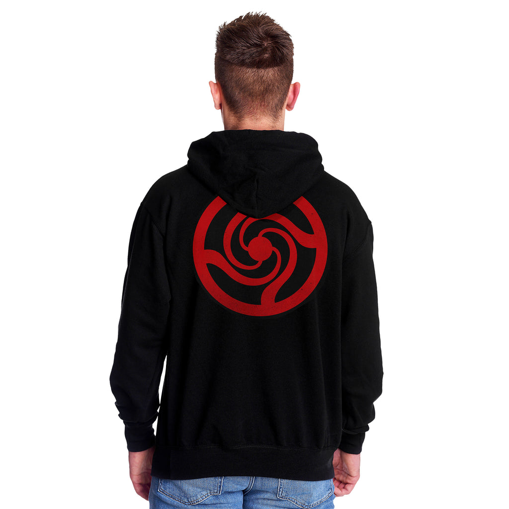 Image produit Jujutsu Kaisen - Sweat à capuche noir avec logo de l'école de magie