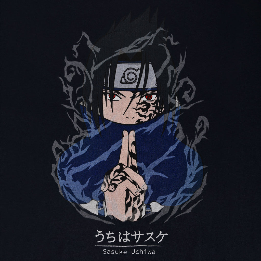 Image produit Naruto - T-shirt Sasuke Uchiha Bleu