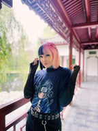 Image produit Naruto - T-shirt Sasuke Uchiha Bleu