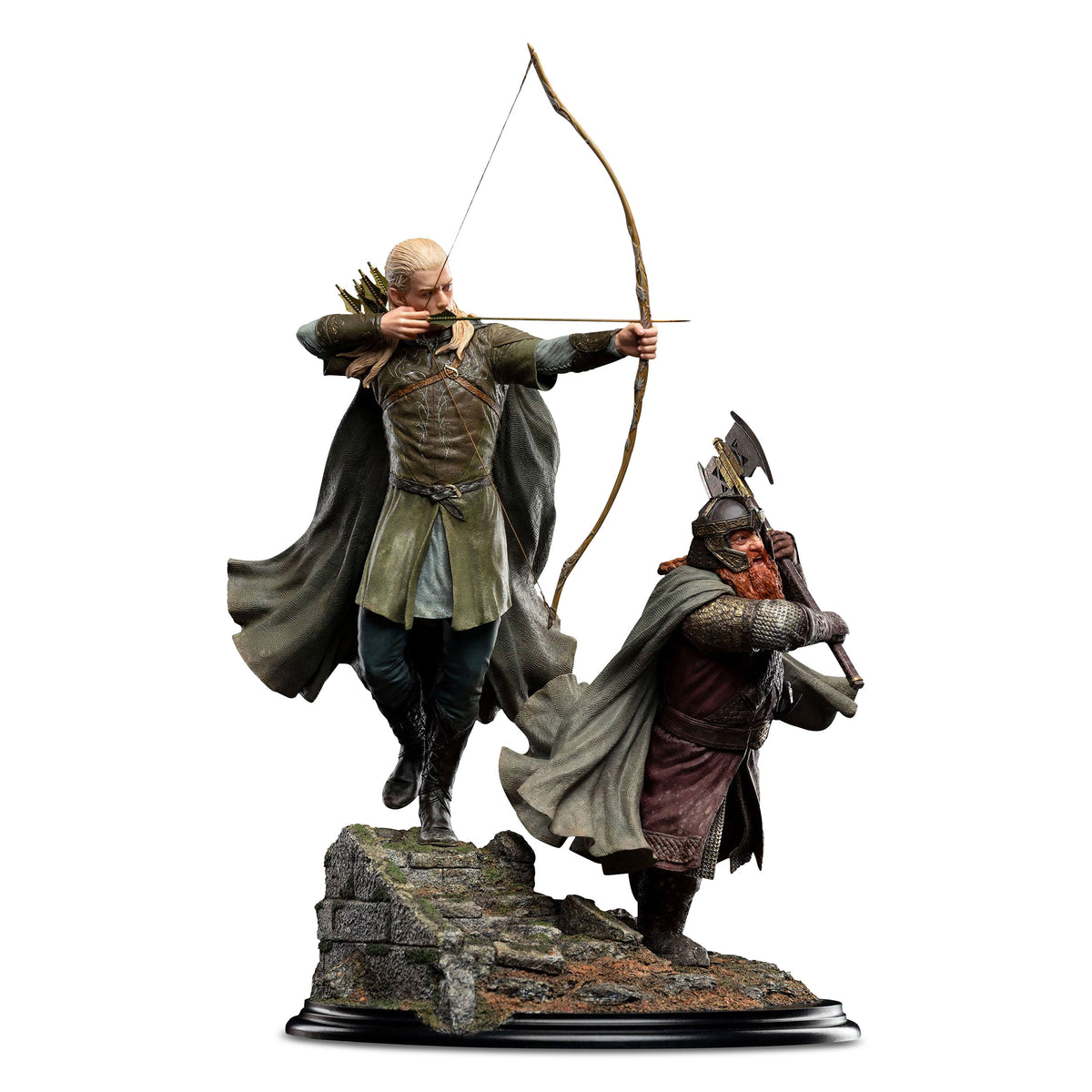 Image produit Seigneur des anneaux - Figurine Deluxe Legolas et Gimli 46 cm