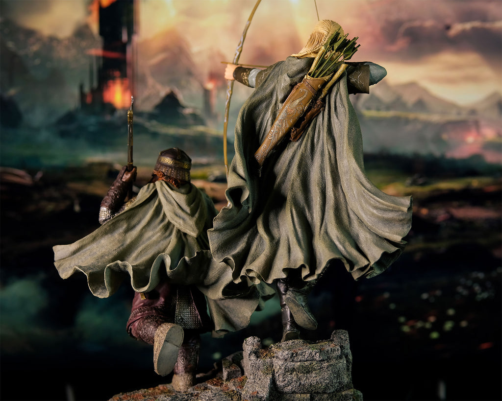 Image produit Seigneur des anneaux - Figurine Deluxe Legolas et Gimli 46 cm