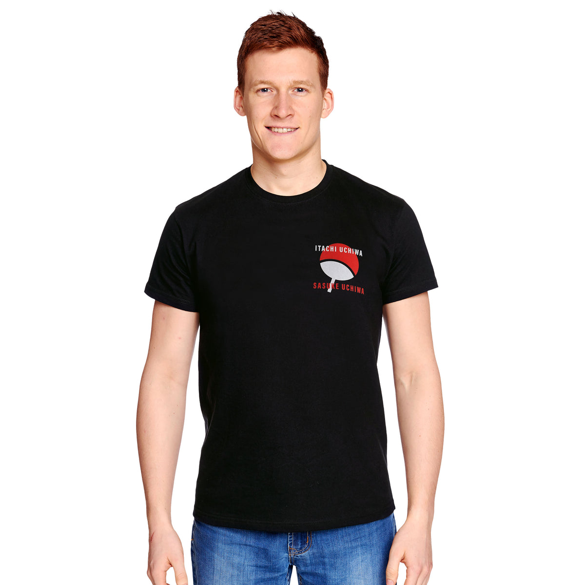 Image produit Naruto - T-shirt Sasuke et Itachi noir