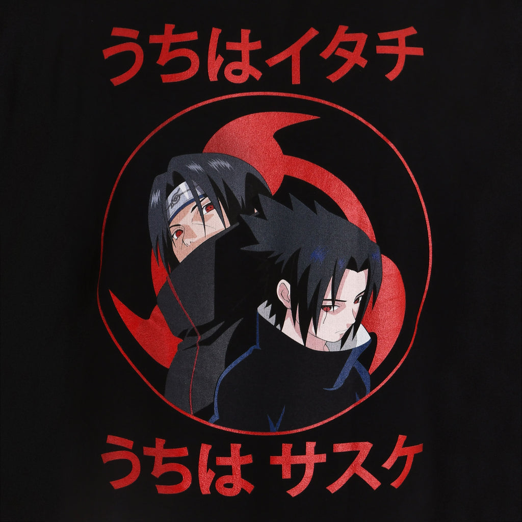 Image produit Naruto - T-shirt Sasuke et Itachi noir