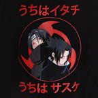 Image produit Naruto - T-shirt Sasuke et Itachi noir