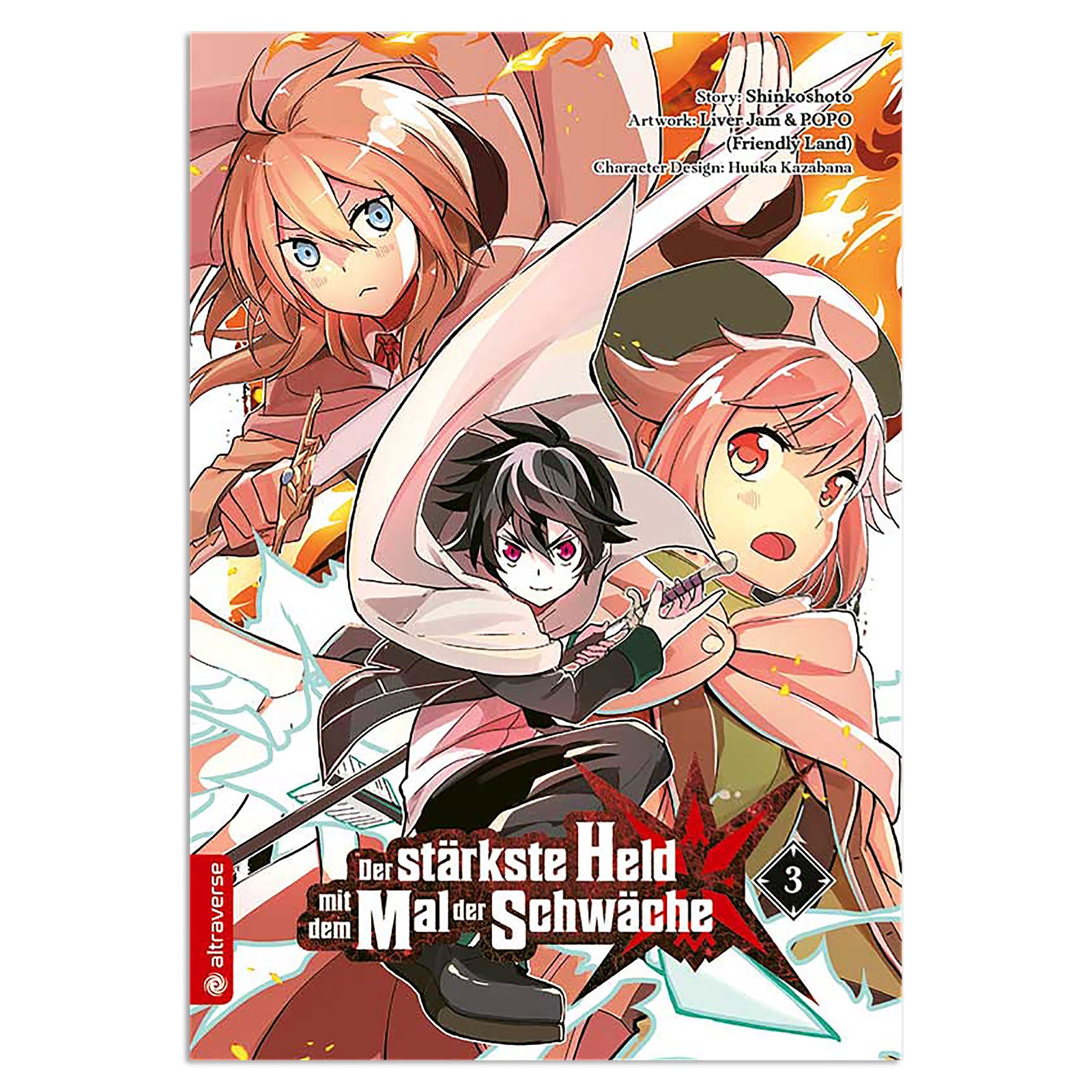 Image produit Le héros le plus fort avec la marque de faiblesse - Manga Volume 3