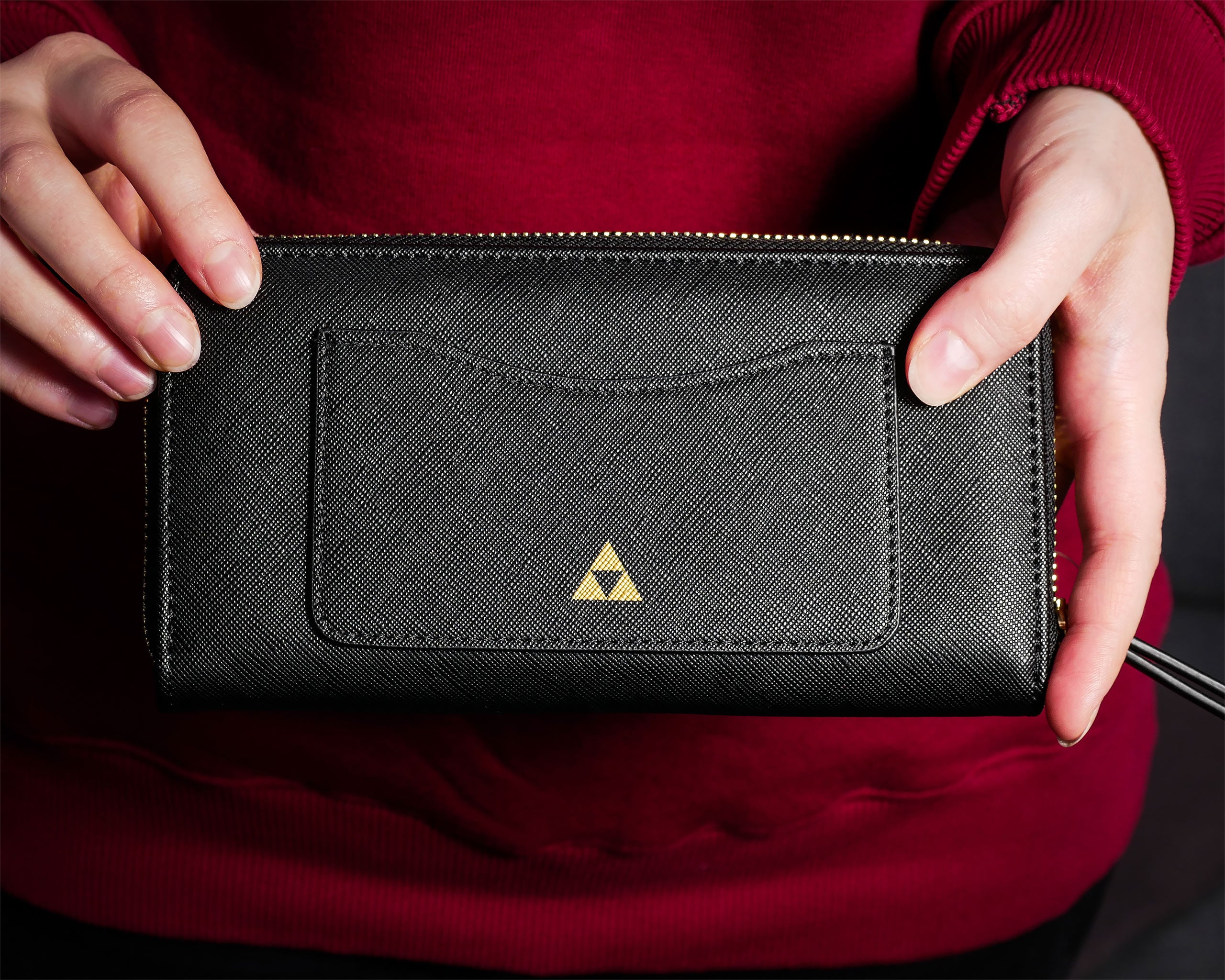 Image produit Zelda - Porte-monnaie avec logo et fermeture éclair