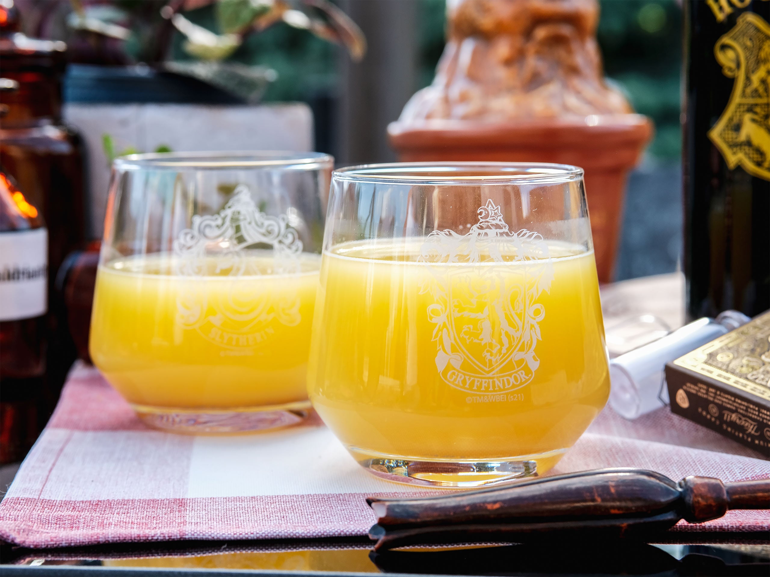 Image produit Harry Potter - Ensemble de verres Gryffindor et Slytherin