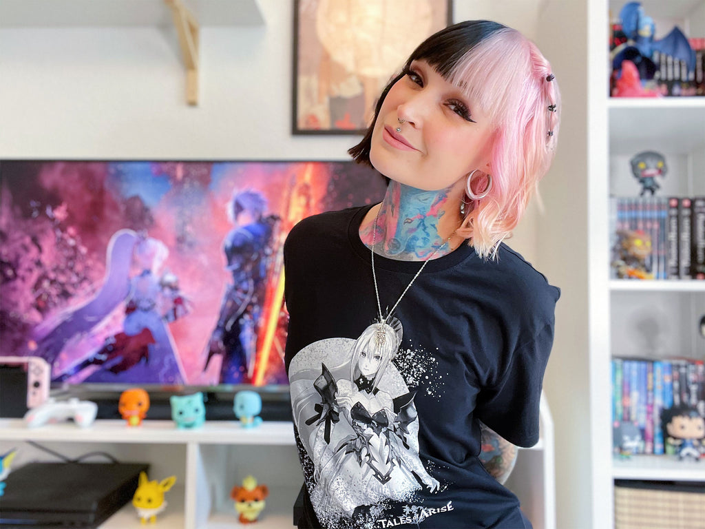Image produit Tales of Arise - T-Shirt Shionne noir