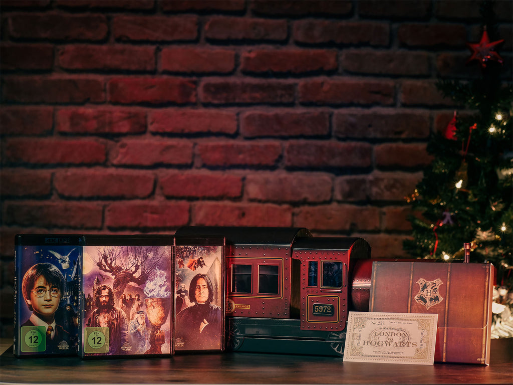 Image produit Harry Potter 1-8 Blu-ray et 4K Hogwarts Express Edition Anniversaire