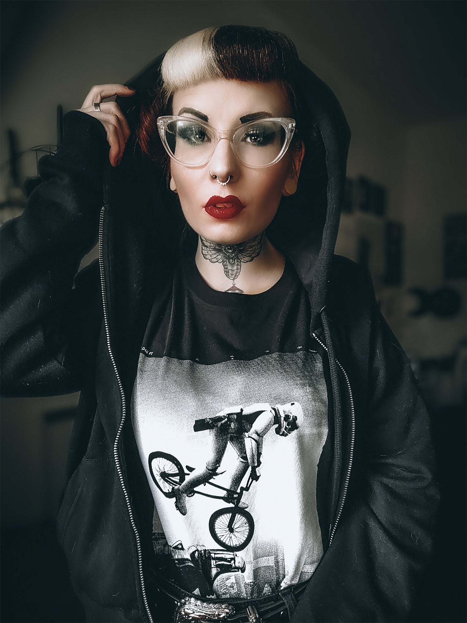 Image produit T-shirt BMX Trooper pour les fans de Star Wars noir