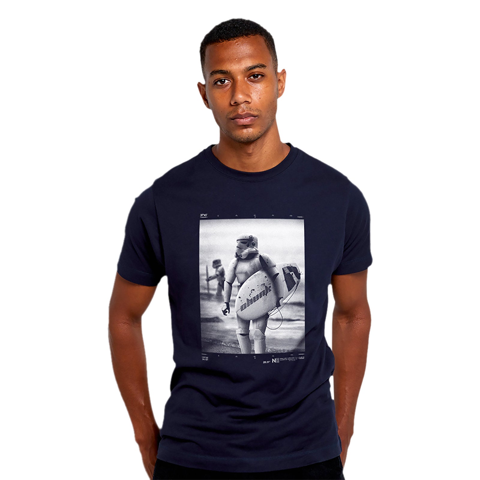 Image produit T-shirt Surfing Trooper pour les fans de Star Wars bleu