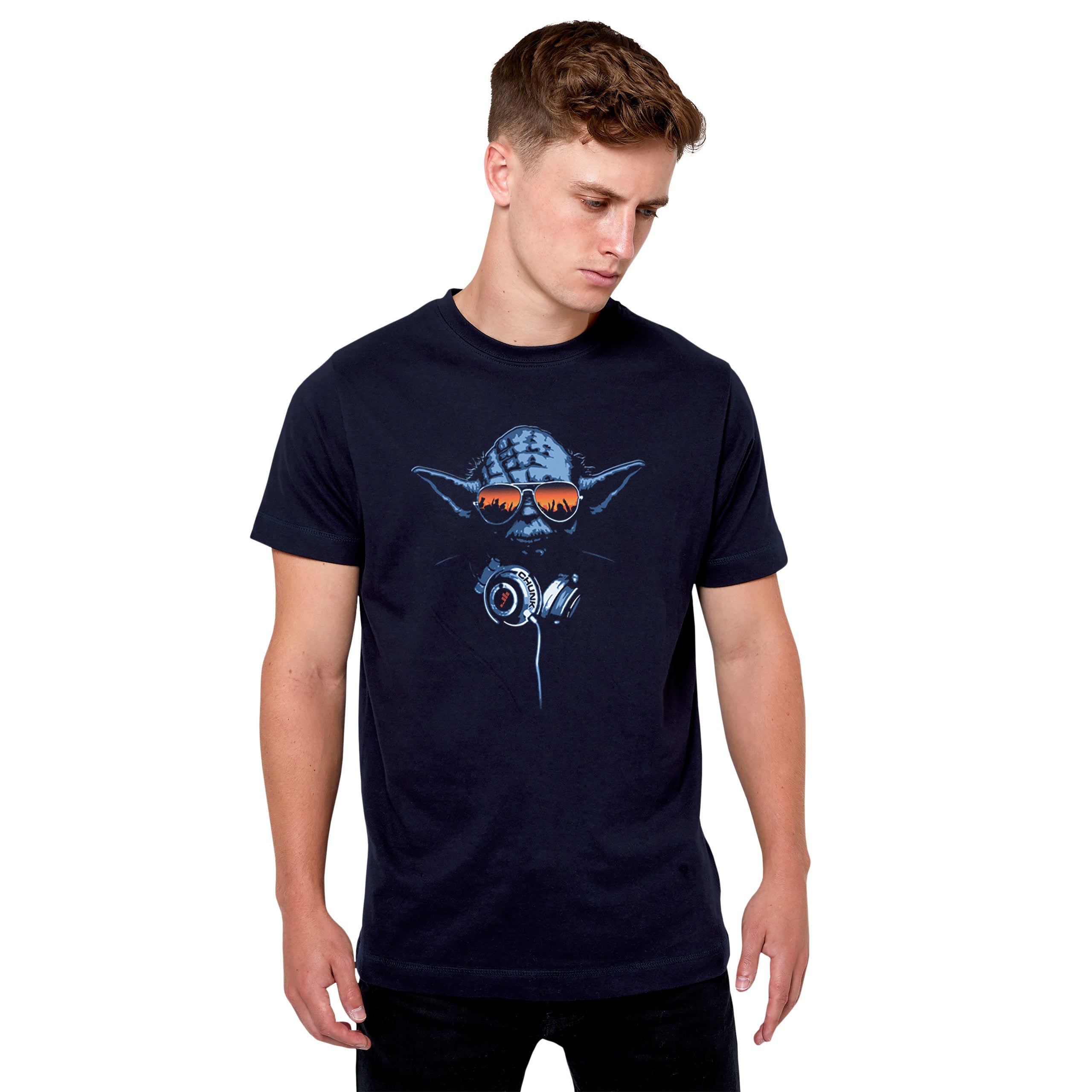 Image produit T-shirt DJ Knight pour les fans de Star Wars bleu
