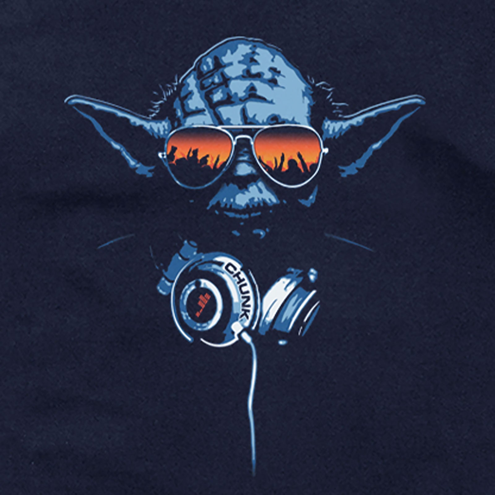 Image produit T-shirt DJ Knight pour les fans de Star Wars bleu