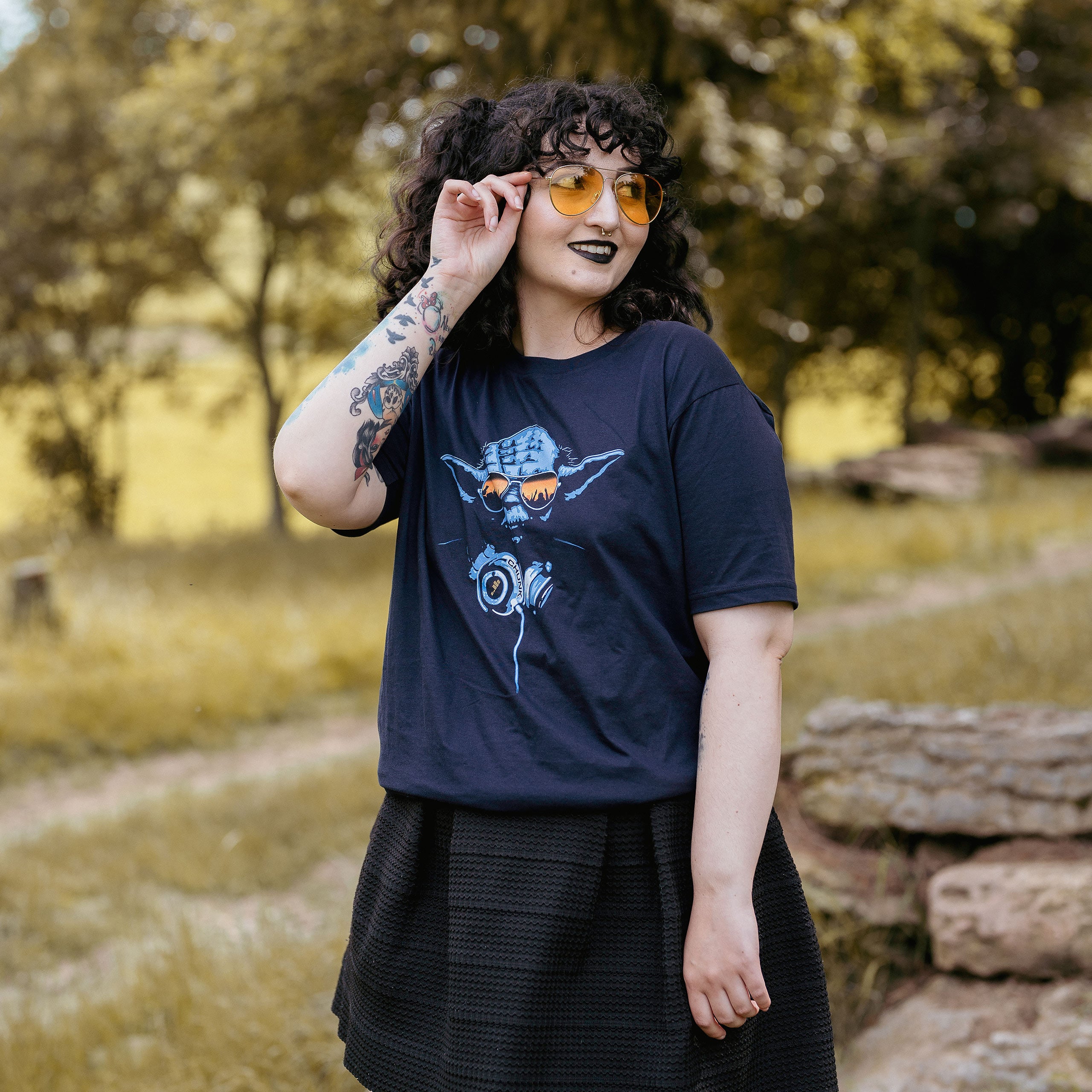 Image produit T-shirt DJ Knight pour les fans de Star Wars bleu