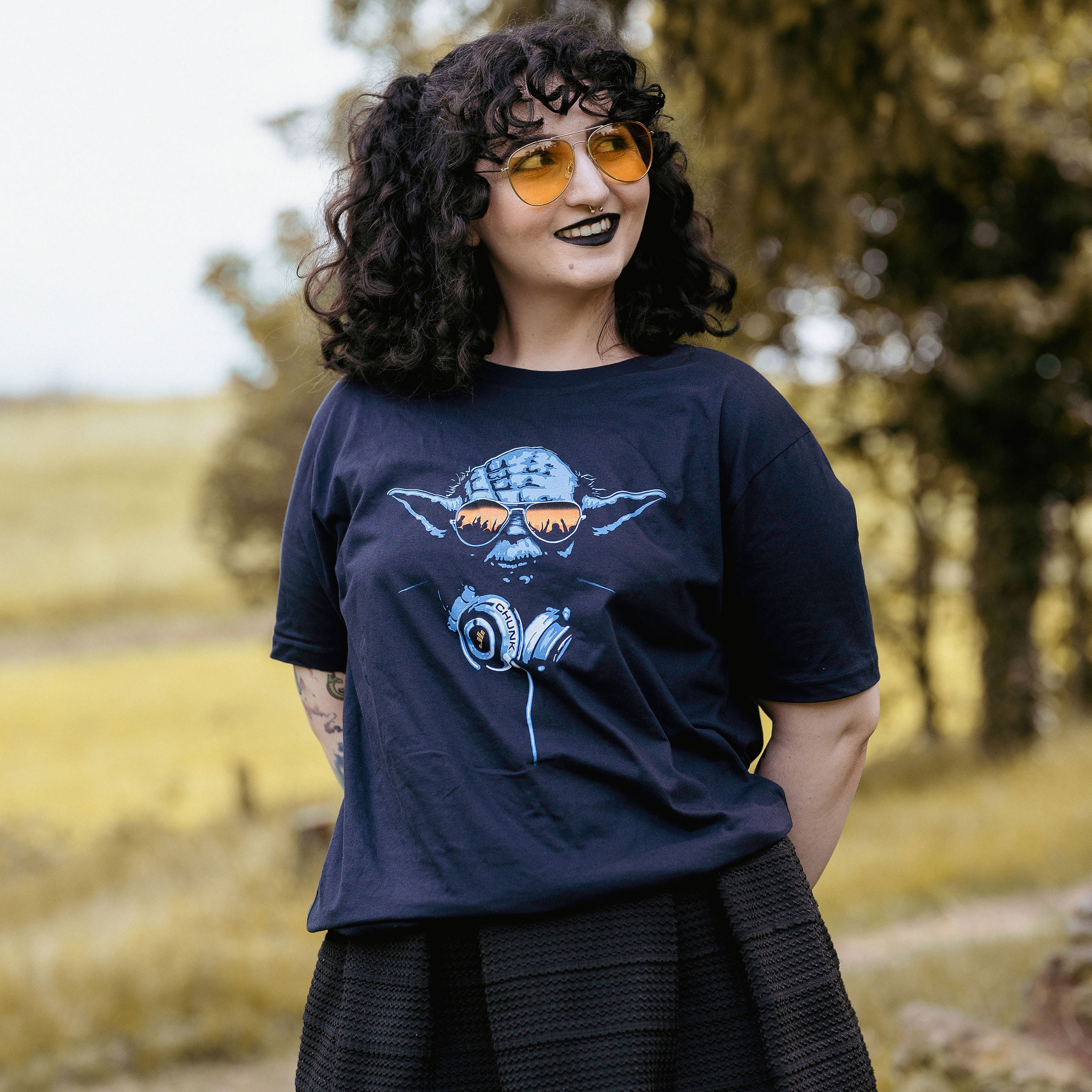 Image produit T-shirt DJ Knight pour les fans de Star Wars bleu