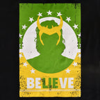 Image produit Loki - Believe Lie Poster T-Shirt noir