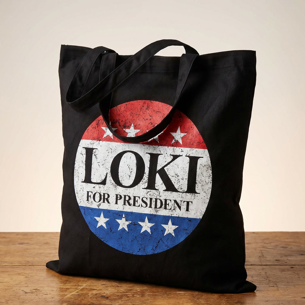 Product image For President Tote Bag for Loki Fans