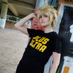 Image produit T-shirt Plus Ultra pour les fans de My Hero Academia noir