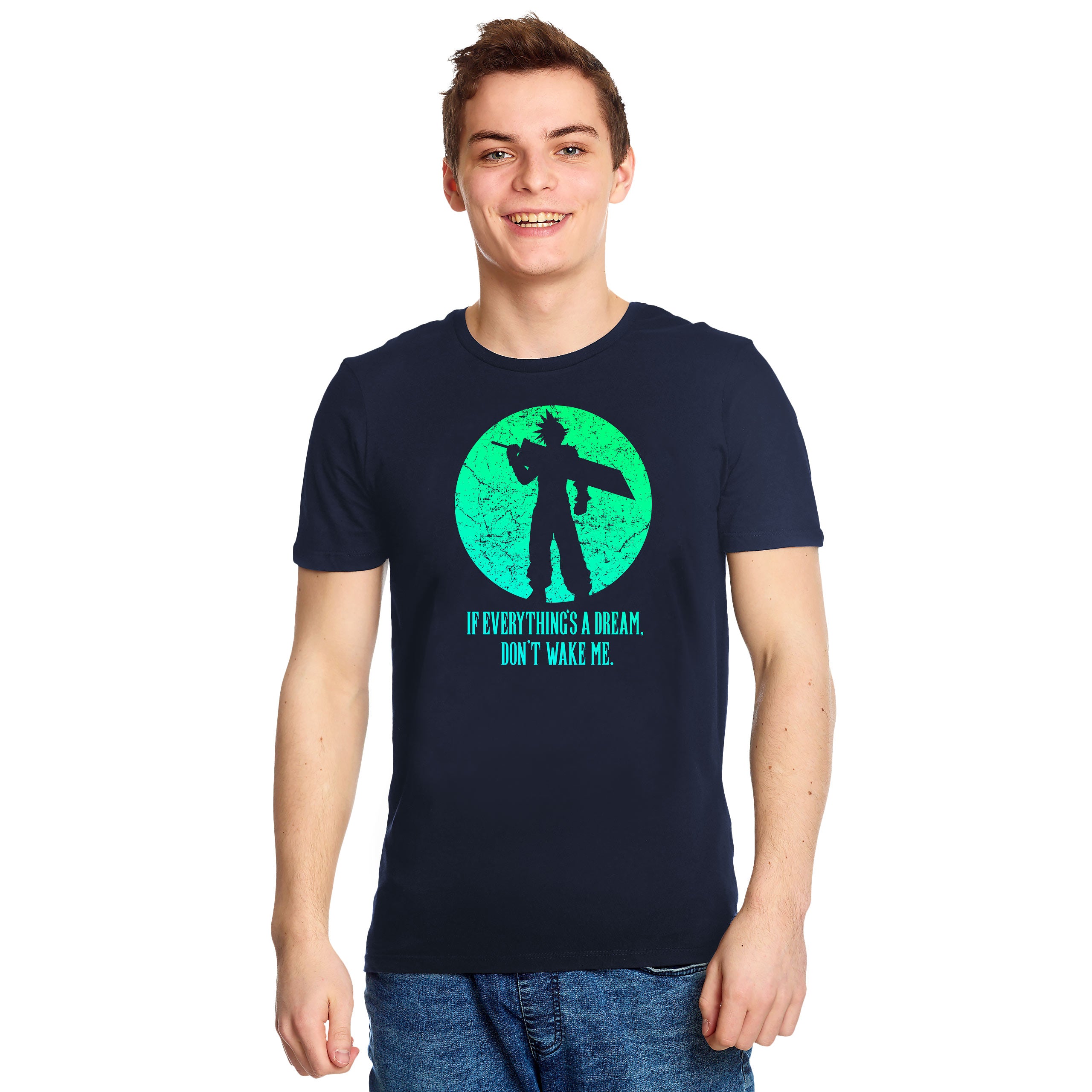 Product image Cloud Strife T-Shirt for Final Fantasy Fans Blue