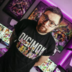Image produit Digimon - T-shirt noir personnages