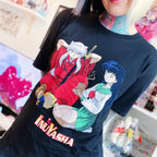 Image produit Inu Yasha - Inu Yasha, Kagome & Shippo T-Shirt noir