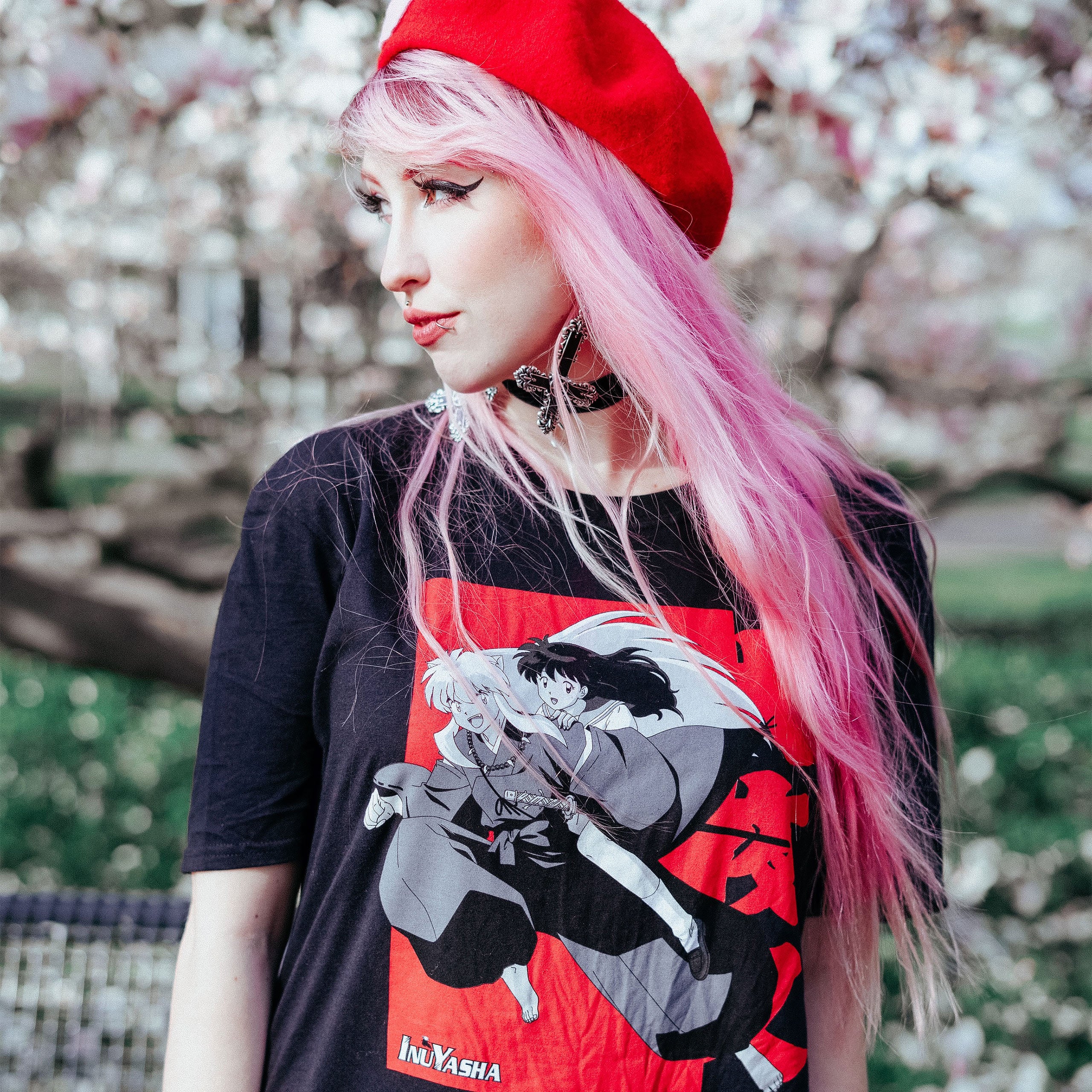 Product image Inu Yasha - Inu Yasha & Kagome T-Shirt black