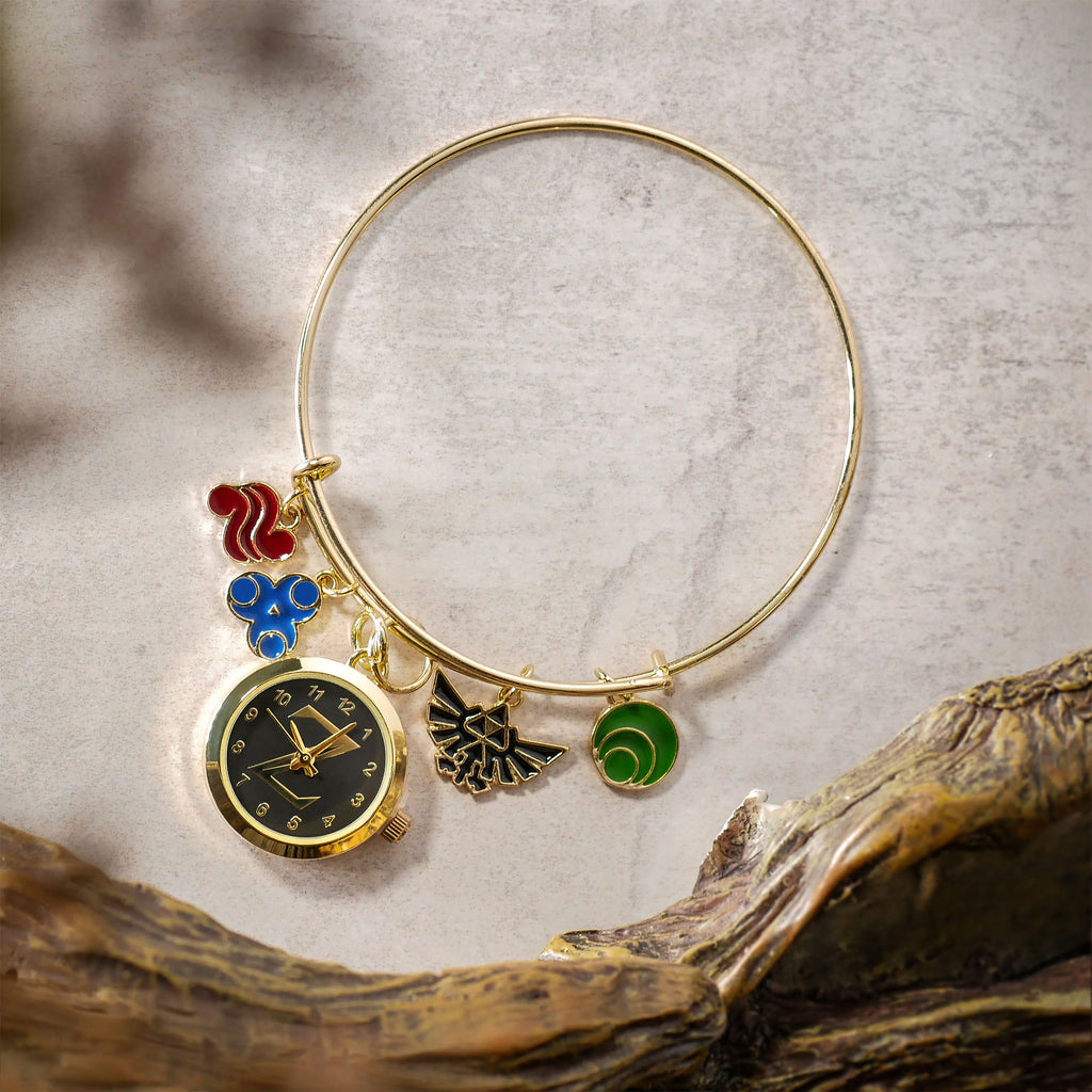 Image produit Zelda - Bracelet Charm Symboles avec Montre