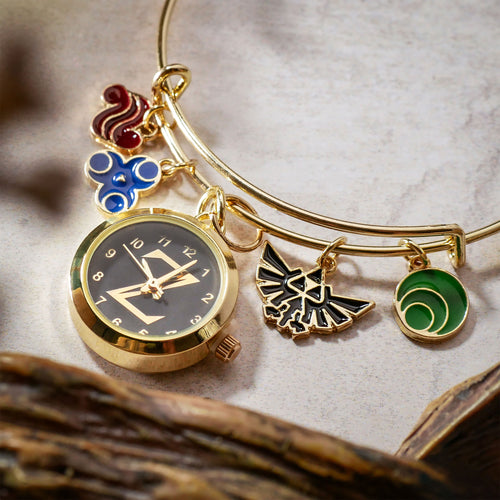 Image produit Zelda - Bracelet Charm Symboles avec Montre