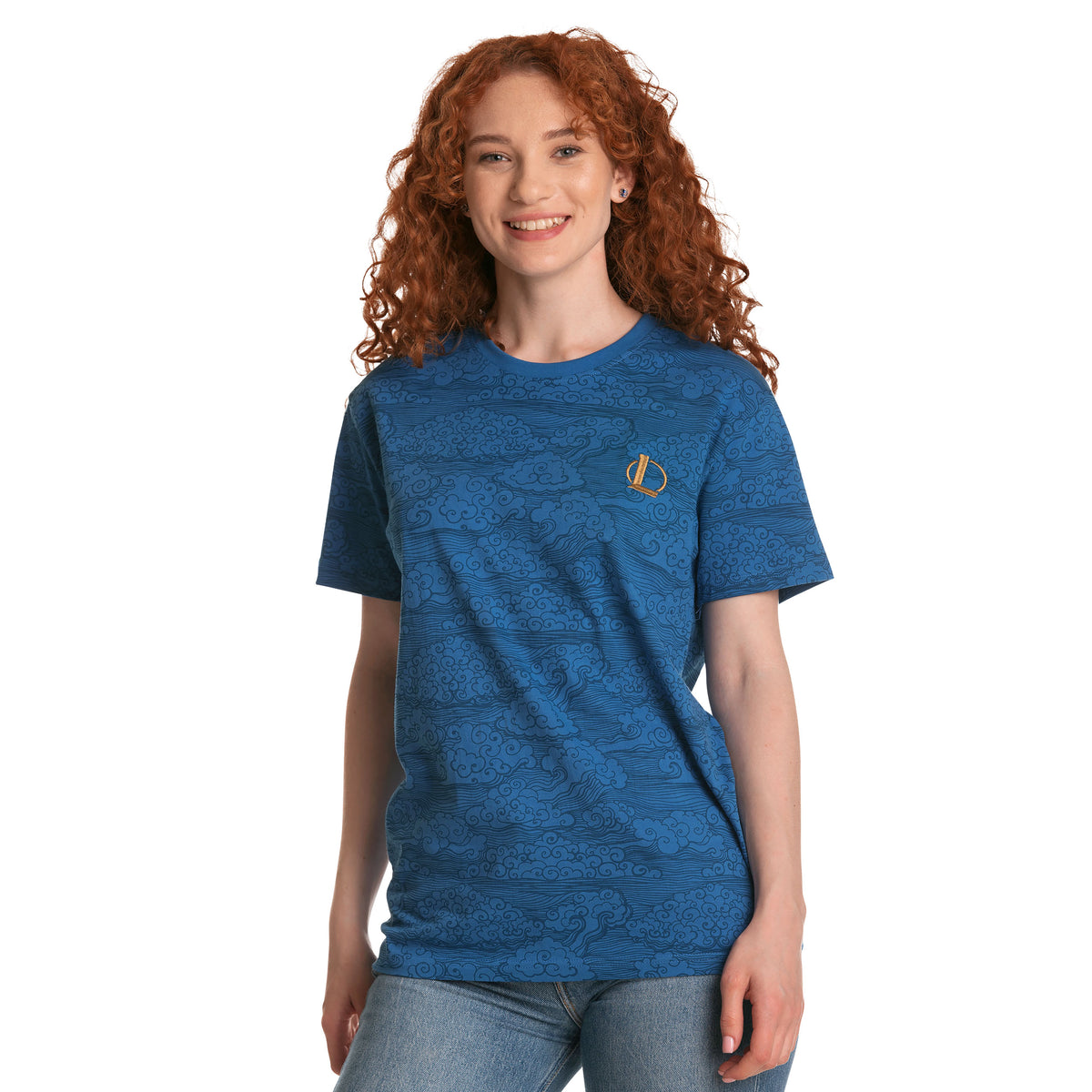 Image produit League of Legends - T-shirt Logo Bleu