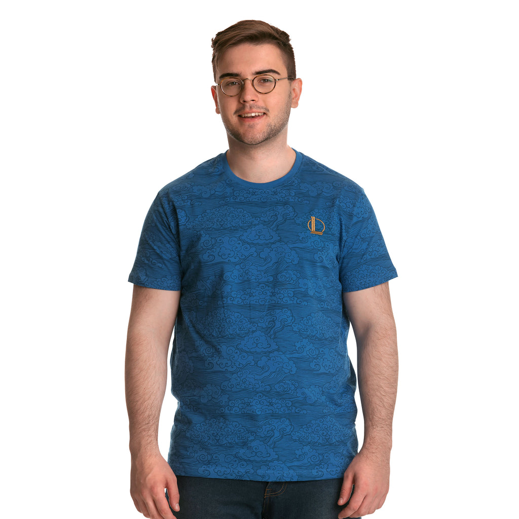 Image produit League of Legends - T-shirt Logo Bleu