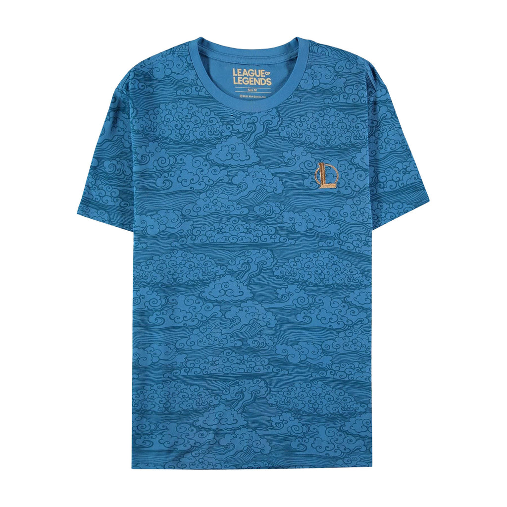 Image produit League of Legends - T-shirt Logo Bleu