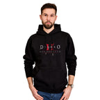Image produit Diablo - Sweat à capuche noir avec logo
