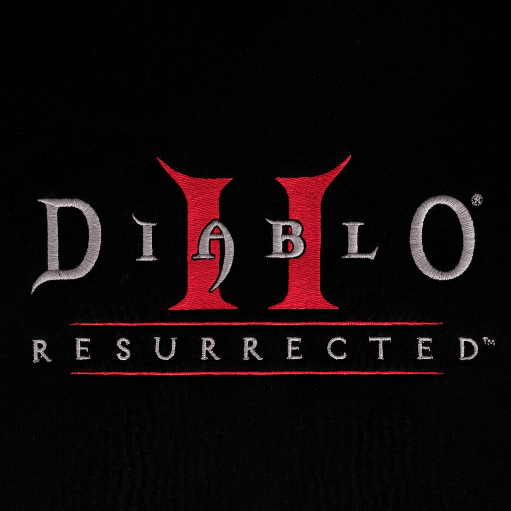 Image produit Diablo - Sweat à capuche noir avec logo