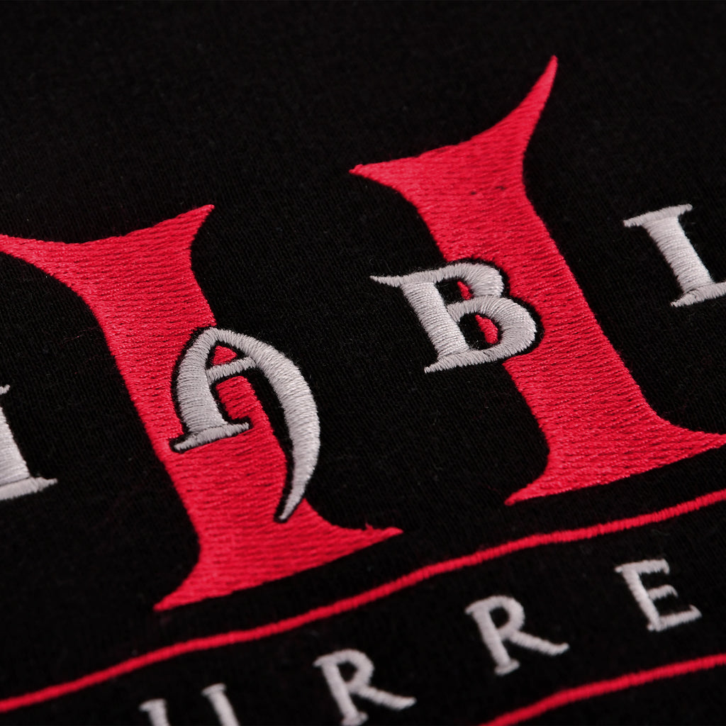 Image produit Diablo - Sweat à capuche noir avec logo