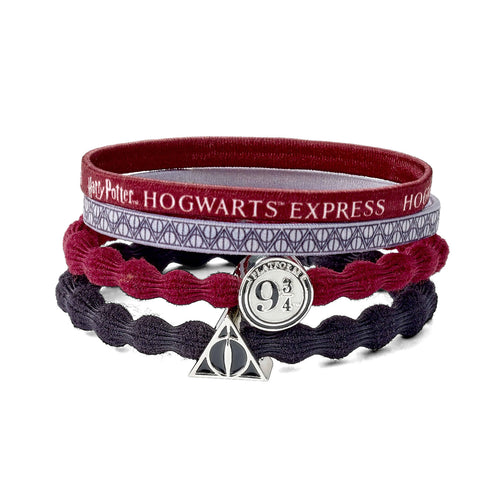 Image produit 9 3/4 & Reliques de la Mort Bandeaux pour Cheveux Set de 4 - Harry Potter