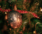 Image produit Harry Potter - Boule de Noël Poudlard avec set de boucles d'oreilles