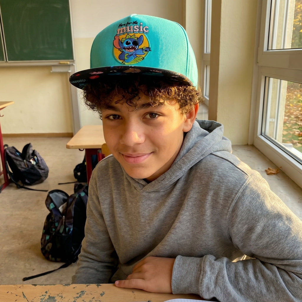 Image produit Lilo & Stitch - Casquette Snapback Here For The Music