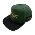 Image produit Zelda - Casquette Snapback Logo Hyrule verte