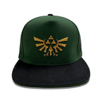Image produit Zelda - Casquette Snapback Logo Hyrule verte