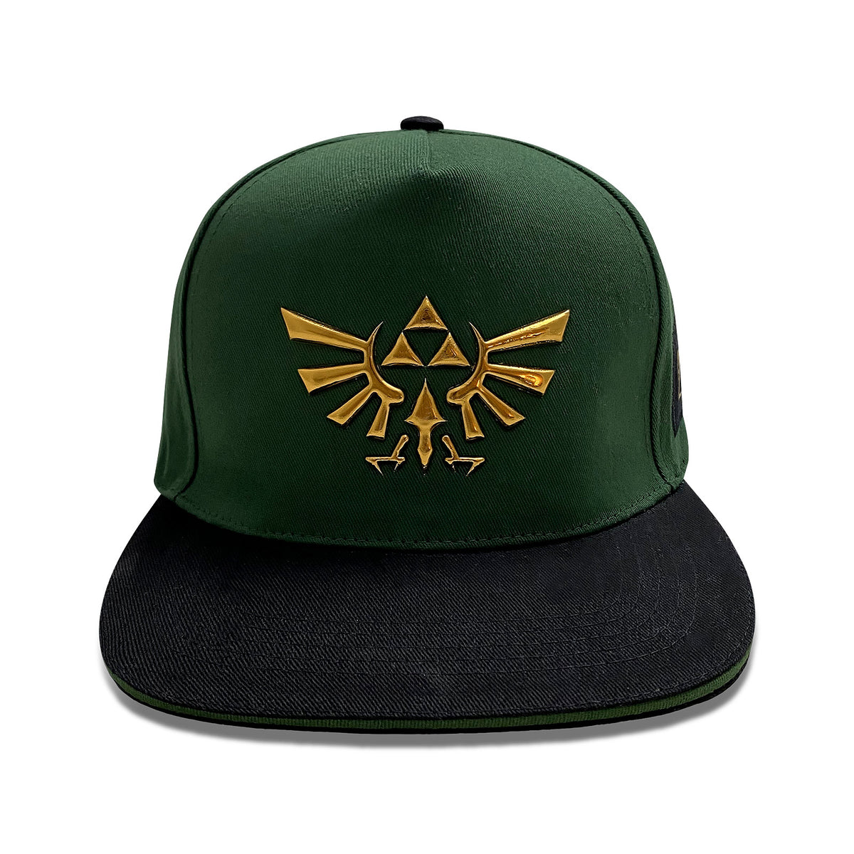 Image produit Zelda - Casquette Snapback Logo Hyrule verte