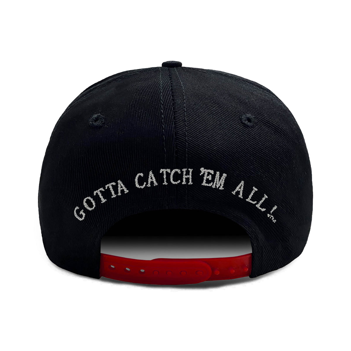 Image produit Pokemon - Casquette Snapback Pokeball noir-rouge