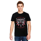 Image produit Witcher 3 - T-shirt Loup Mémorial noir