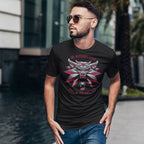 Image produit Witcher 3 - T-shirt Loup Mémorial noir
